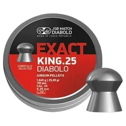 ŚRUT JSB DIABOLO EXACT KING 6,35MM 150SZT Najlepsza cena