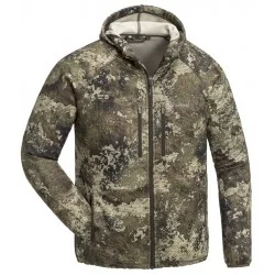BLUZA MYŚLIWSKA MĘSKA PINEWOOD FURUDAL ACTIVE CAMOU POWER FLEECE HOODIE STRATA Tylko do końca tygodnia