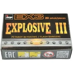 PETARDY EXPLOSIVE III JORGE EX3 20 SZT. Tani