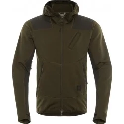 HARKILA BLUZA MYŚLIWSKA MĘSKA DEER STALKER FLEECE HOODIE WILLOW GREEN / SHADOW BROWN Rabat