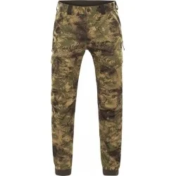 SPODNIE MYŚLIWSKIE MĘSKIE HARKILA DEER STALKER CAMO LIGHT TROUSERS AXIS MSP / FOREST GREEN Łatwy zwrot