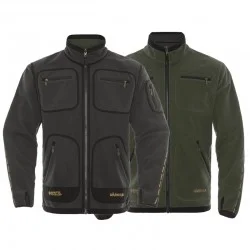 BLUZA MYŚLIWSKA MĘSKA DWUSTRONNA HARKILA KAMKO FLEECE GREY / GREEN Wyjątkowa oferta