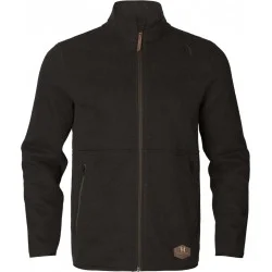 SWETER MYŚLIWSKI MĘSKI HARKILA METSO FULL ZIP JERSEY SHADOW BROWN Tylko do końca tygodnia