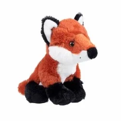 Popularny MASKOTKA NATURE DE BRENNE LIS SIEDZĄCY 18CM