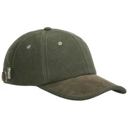 CZAPKA MYŚLIWSKA MĘSKA PINEWOOD EDMONTON EXCLUSIVE CAP MOSSGREN / SUEDE BROWN Szybka wysyłka