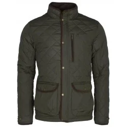 Nowość KURTKA MYŚLIWSKA PINEWOOD CLASSIC QUILT MEN JACKET MOSSGREEN