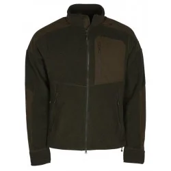 Ostatnie sztuki BLUZA MYŚLIWSKA MĘSKA PINEWOOD SMALAND FOREST FLEECE JACKET HUNTING GREEN