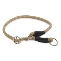 Nowość OBROŻA FIREDOG ZACISKOWA DLA PSA SLIP COLLAR 8MM 50CM BEIGE