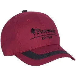 CZAPKA MYŚLIWSKA PINEWOOD TC 2-COLOUR CAP KIDS FUSHIA DARK ANTHRACITE Wysoka jakość