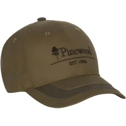 CZAPKA MYŚLIWSKA PINEWOOD TC 2-COLOUR CAP KIDS HUNTING OLIVE Tylko dziś