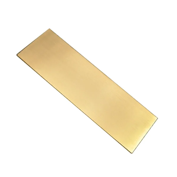 Okazja Mosiądz - Blacha - 1x50x200 mm