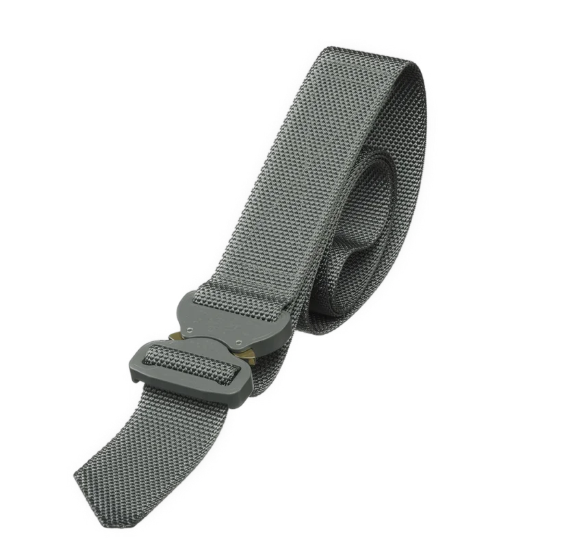 Bezpieczne zakupy Pas Bayonet - Combat - 45 mm - Średnio Sztywny - Popielaty