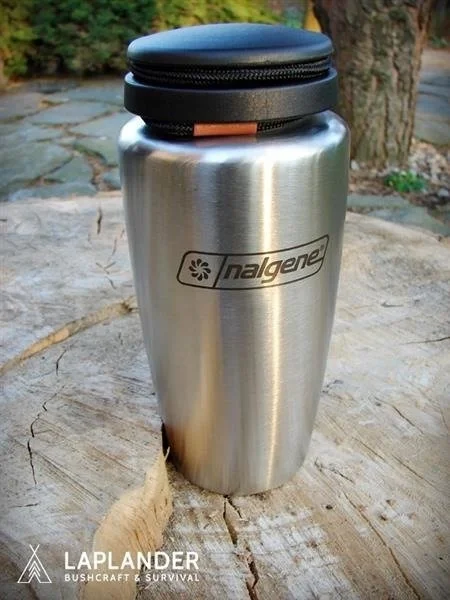 Wybór klientów Butelka Nalgene Backpacker 1L - Brushed Stainless