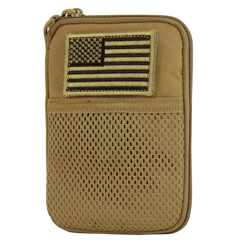 Organizer EDC Condor Pocket Pouch + US Flag Patch - Coyot Tan Obniżka ceny