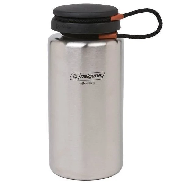 Darmowy zwrot Butelka Nalgene 1.1L - Brushed Stainless