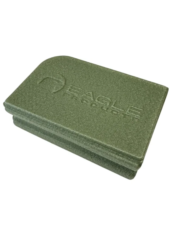 Tani Składana mata do siedzenia - Eagle Products Brettet sitteplate - Zielona
