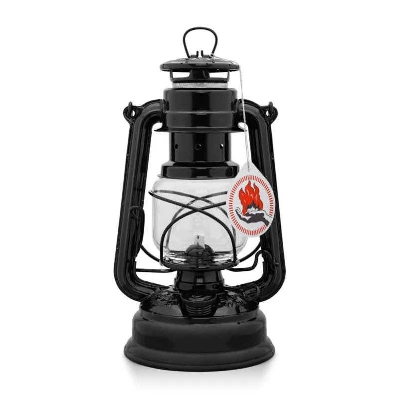 Super okazja Lampa naftowa - Feuerhand Hurricane Lantern 276 - Czarna