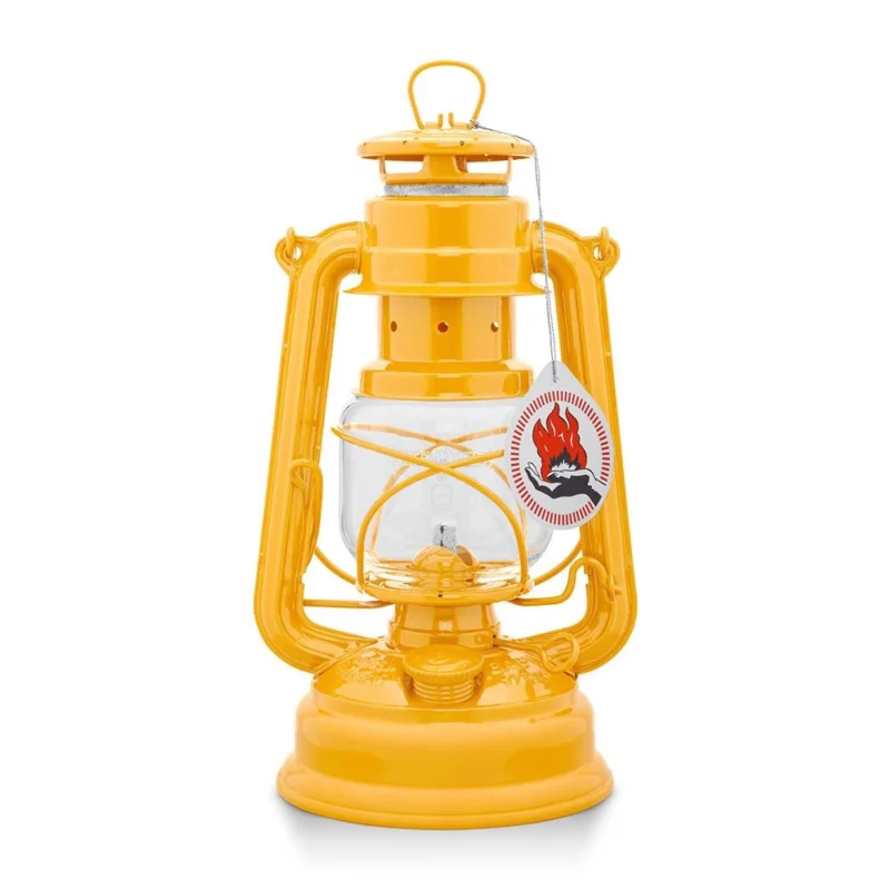 Tylko do końca tygodnia Lampa naftowa - Feuerhand Hurricane Lantern 276 - Żółta