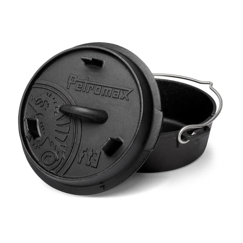 Kociołek żeliwny Petromax Dutch Oven FT3-T - bez nóżek Ograniczona ilość