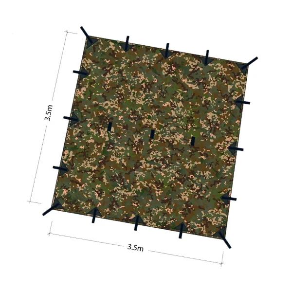 Wyprzedaż Tarp DD Hammocks 3.5x3.5 - MC