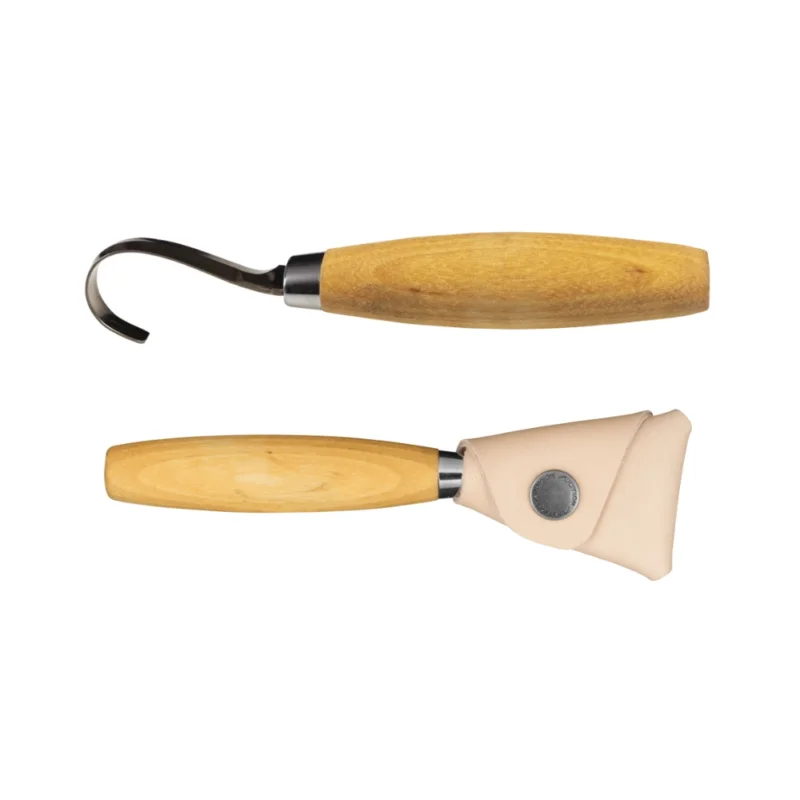 MORAKNIV - Nóż łyżkowy do rzeźbienia Mora Hook Knife 164 Right Hand (S) ze skórzaną pochwą Kup online