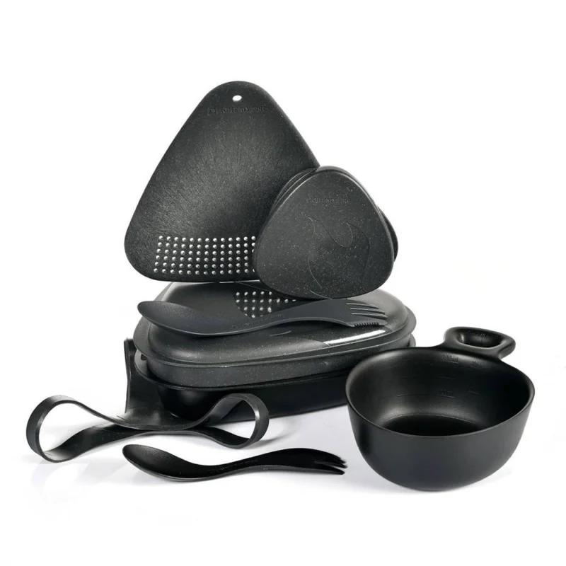 Tylko dziś Zestaw turystyczny Light My Fire - Outdoor MealKit BIO - slatyblack