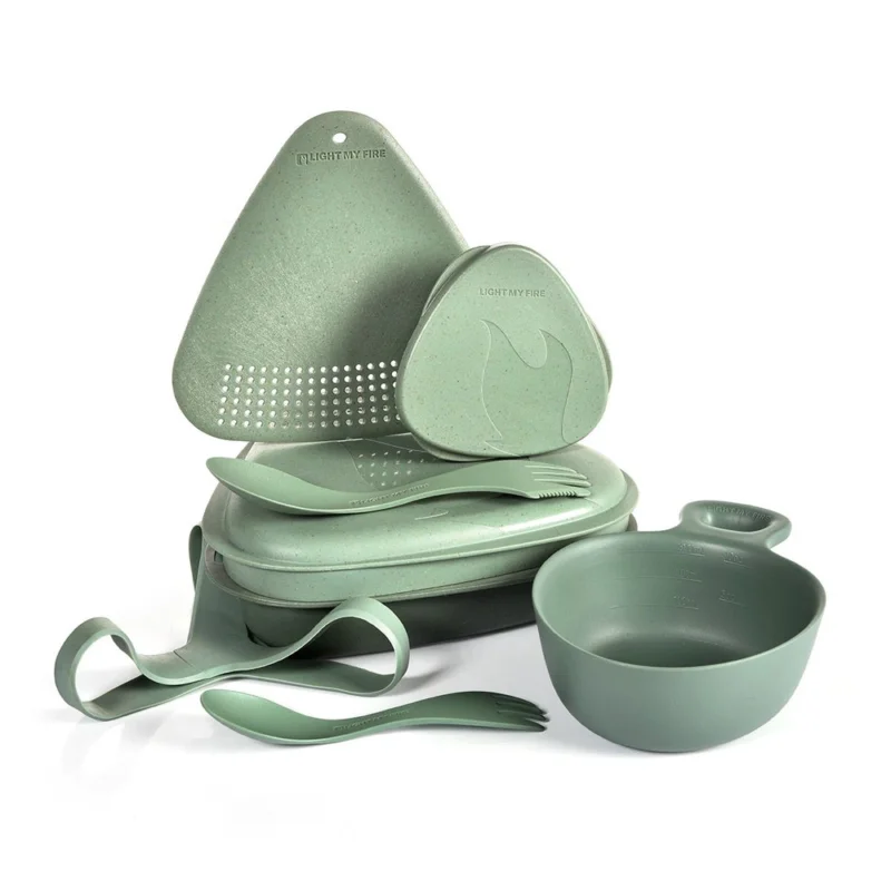 Zestaw turystyczny Light My Fire - Outdoor MealKit BIO - sandygreen Sprawdź teraz