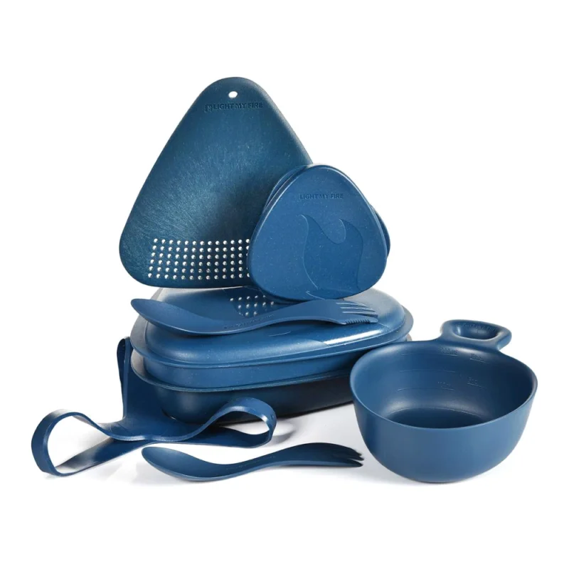 Obniżka ceny Zestaw turystyczny Light My Fire - Outdoor MealKit - hazyblue
