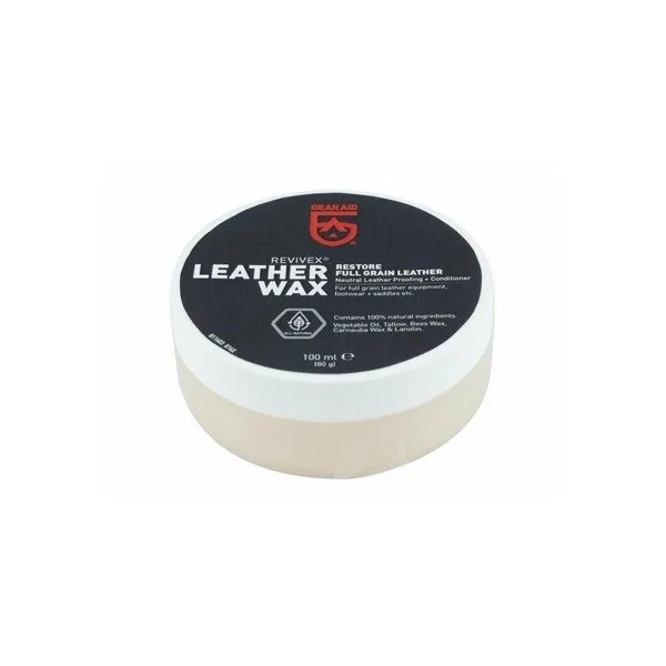 Dodaj do koszyka Wosk do konserwacji obuwia ze skóry - GearAid Revivex® Leather Wax 100ml