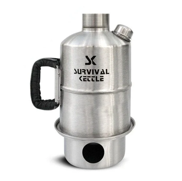 Najlepsza cena Czajnik Survival Kettle Silver Steel 1.2L Stalowy
