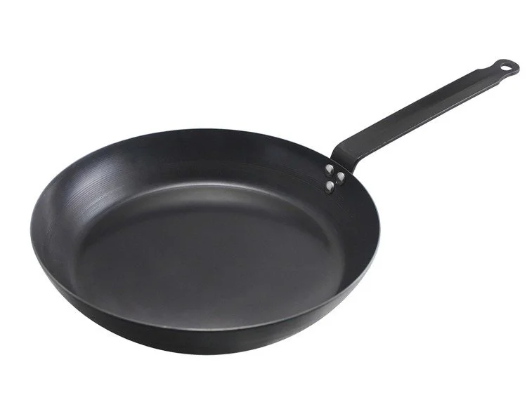 Promocja Patelnia stalowa Muurikka Heavy Metal Black Carbon Steel 24cm