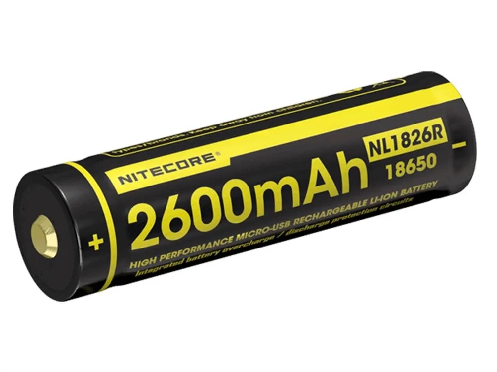 Zniżka Akumulator Nitecore 18650 Micro USB NL1826R 2600mAh