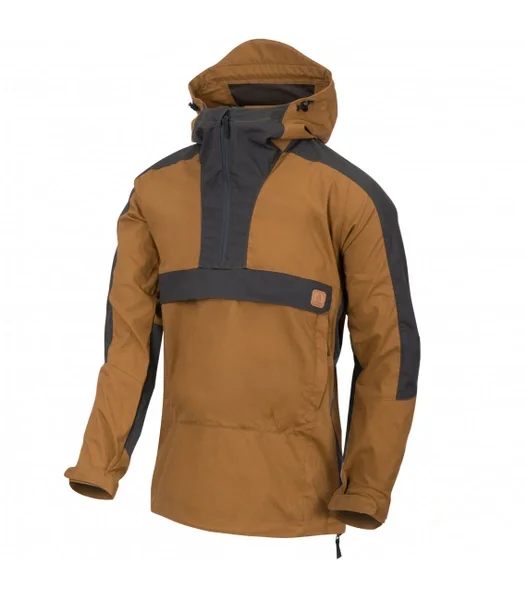 Popularny Kurtka Anorak Helikon Woodsman - Coyote / Ash Grey