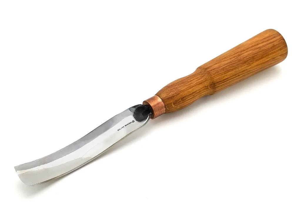 Dłuto wygięte długie - BeaverCraft G7L/22 - Long Bent Gouge 7L (22mm) Darmowa dostawa