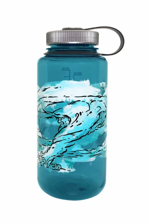 Zamów teraz Butelka Nalgene Elements 1L Widemouth - Wind - Edycja Limitowana