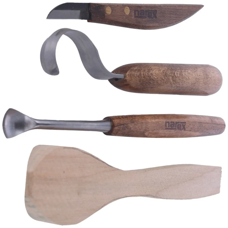 Zestaw do rzeźbienia łyżek NAREX Profi 3 (869800) Zniżka