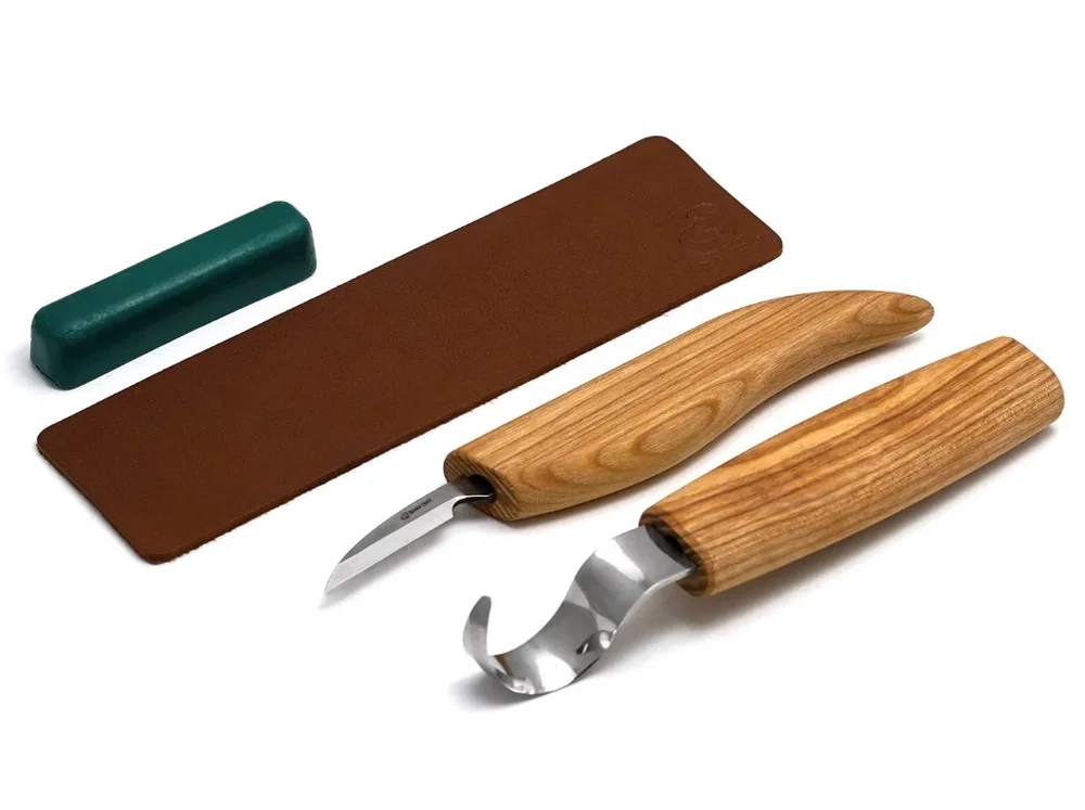Zestaw noży do rzeźbienia - BeaverCraft S02 - Spoon Carving Tool Set Niska cena