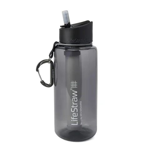 Butelka z filtrem do wody z 2-stopniową filtracją LifeStraw Go 1L - Grey Wyjątkowa oferta