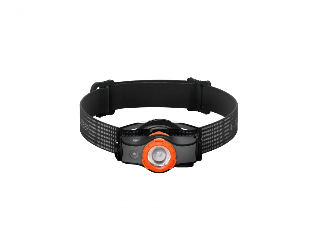 Latarka czołowa Ledlenser MH5 ładowalna - 400 lm - Black/Orange Najlepsza cena