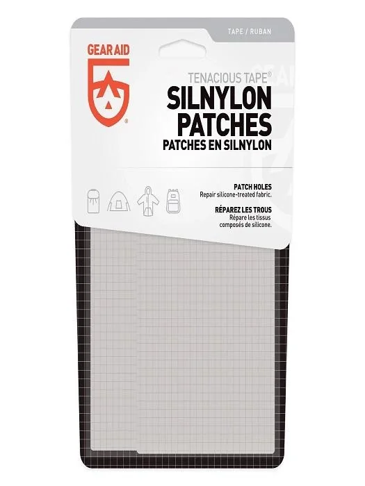 Zestaw łatek naprawczych - GearAid Tenacious Tape SilNylon Patches Darmowy zwrot