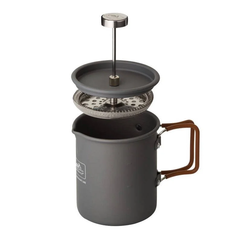 Premium Kubek z zaparzaczem do kawy Helikon CAMP French Press - 600 ml
