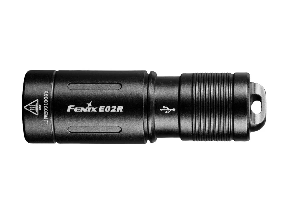 Darmowy zwrot Latarka Fenix E02R czarna