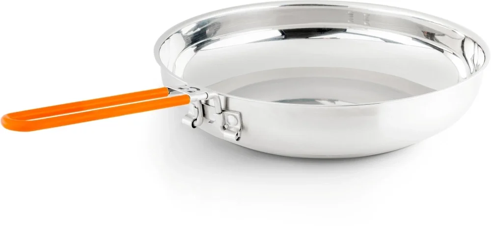 Patelnia składana - GSI Stainless Steel Troop Frypan 10 Wysoka jakość