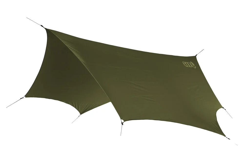 Tarp - płachta biwakowa - ENO DryFly Rain Tarp - Olive Nowość