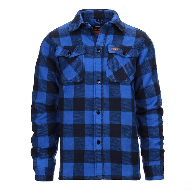 Koszula flanelowa Longhorn Lumberjack - Blue Dodaj do koszyka