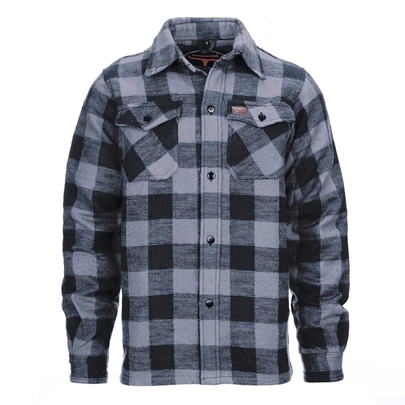 Rabat Koszula flanelowa Longhorn Lumberjack - Grey