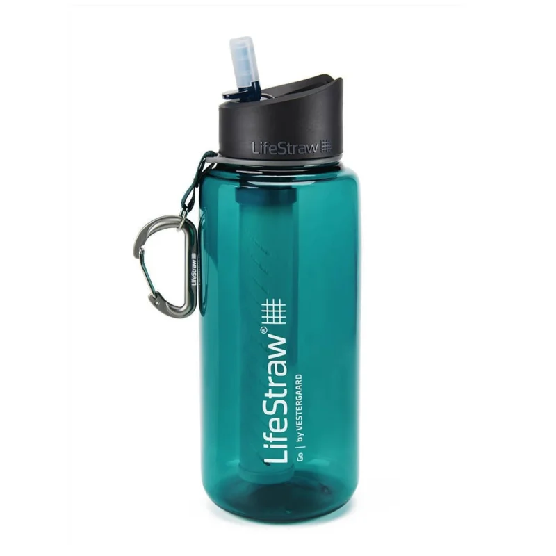 Oferta Butelka z filtrem do wody z 2-stopniową filtracją LifeStraw Go 1L - Dark Teal