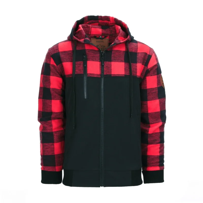 Bluza outdoorowa Lumbershell Jacket - Black/Red Hit sprzedaży