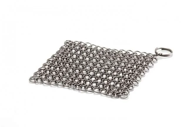 Wysoka jakość Czyścik łańcuchowy do patelni i kociołków - Petromax Chain Mail Cleaner XL