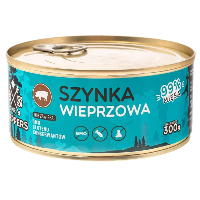 Promocja Mr. Preppers Konserwa Szynka Wieprzowa 300g